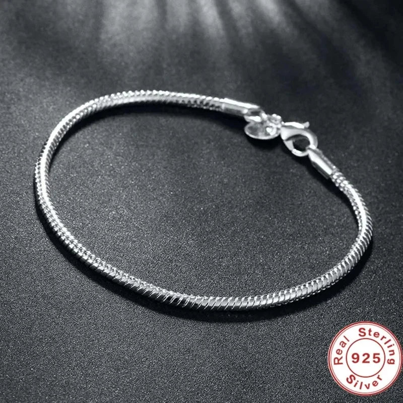 Sterling Charm Classic Bracele