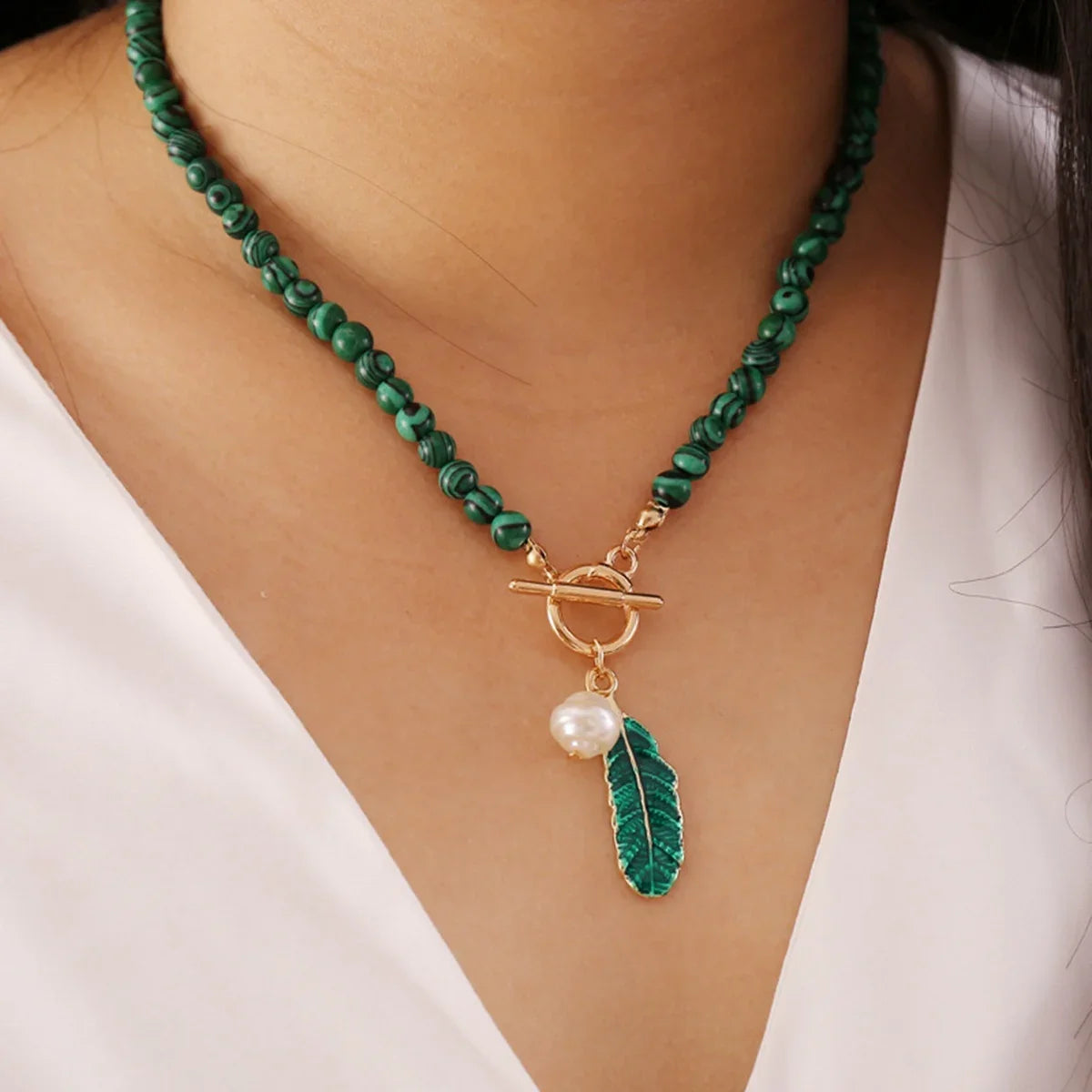 Esmerald Spirit - Malachite Healing Necklace