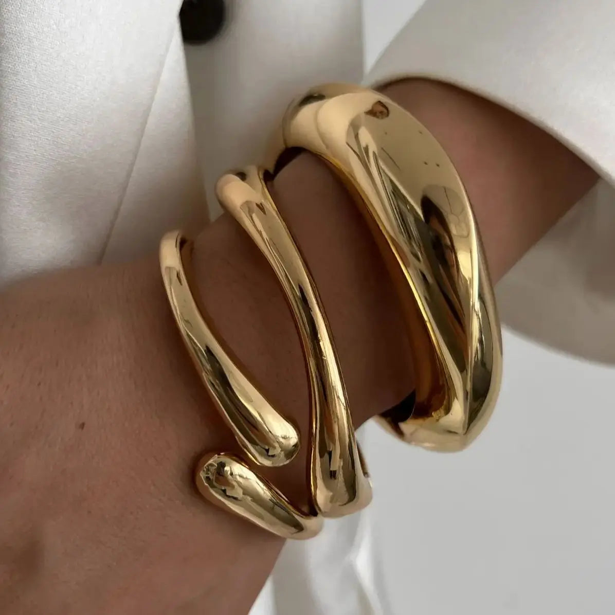 Wave Cuff Bracelet