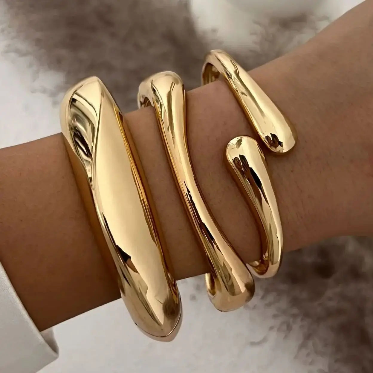 Wave Cuff Bracelet