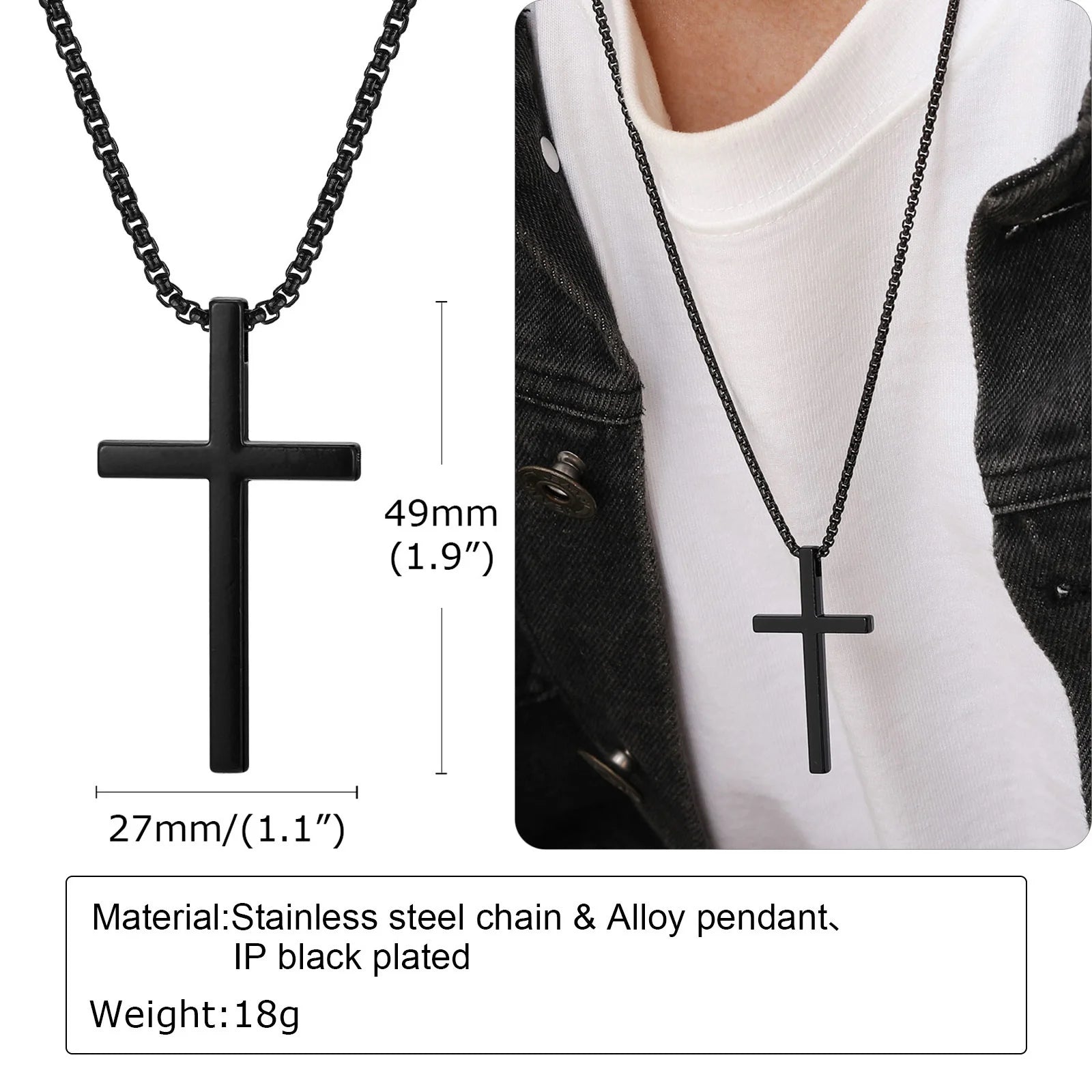 Pure Faith Cross Necklace