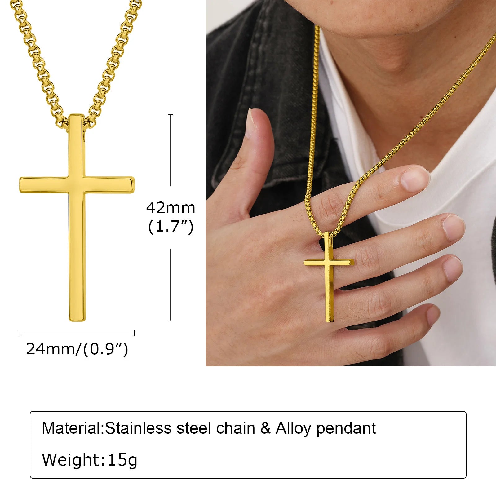 Pure Faith Cross Necklace