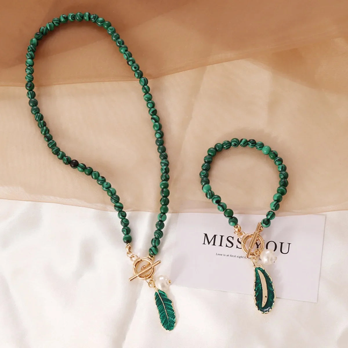 Esmerald Spirit - Malachite Healing Necklace