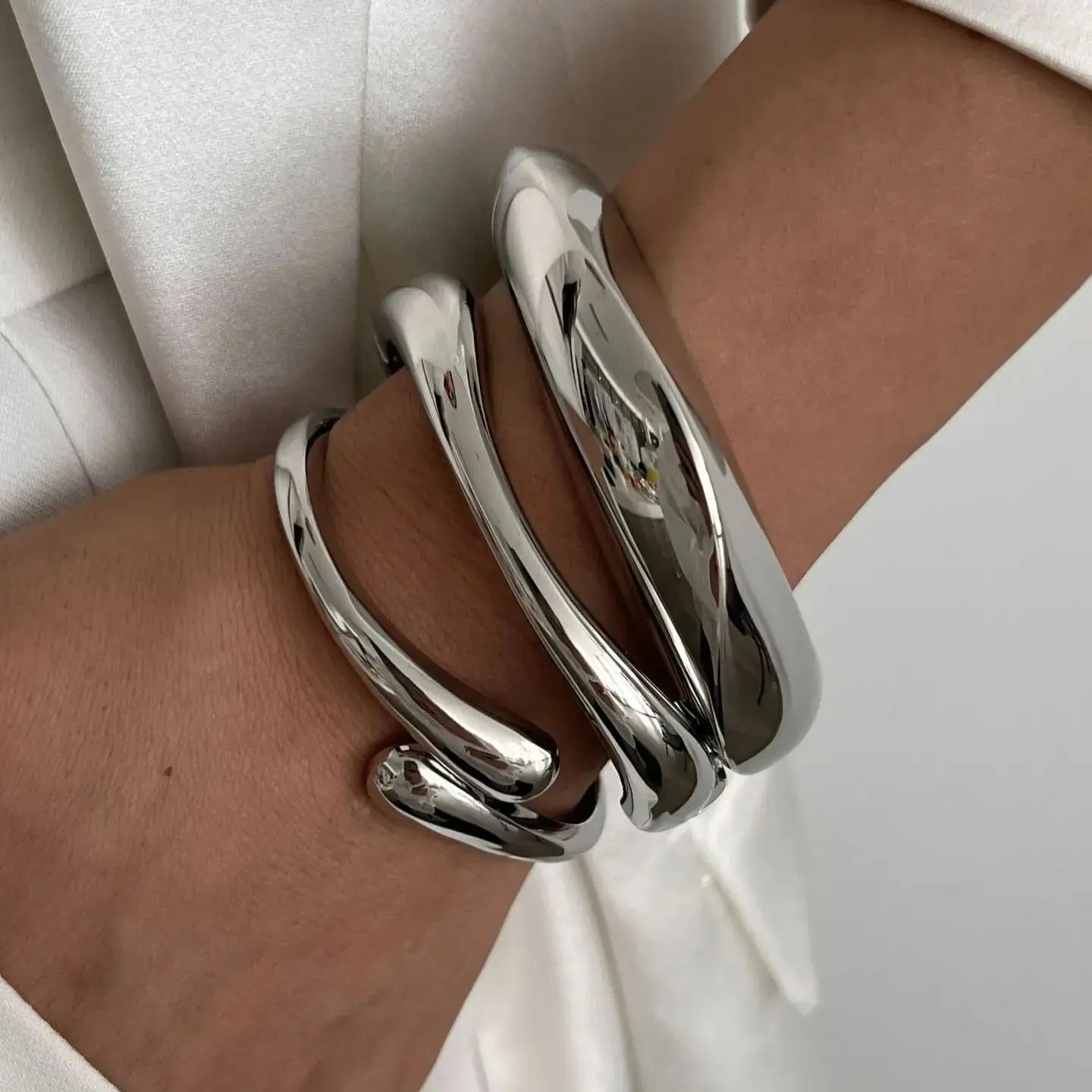 Wave Cuff Bracelet