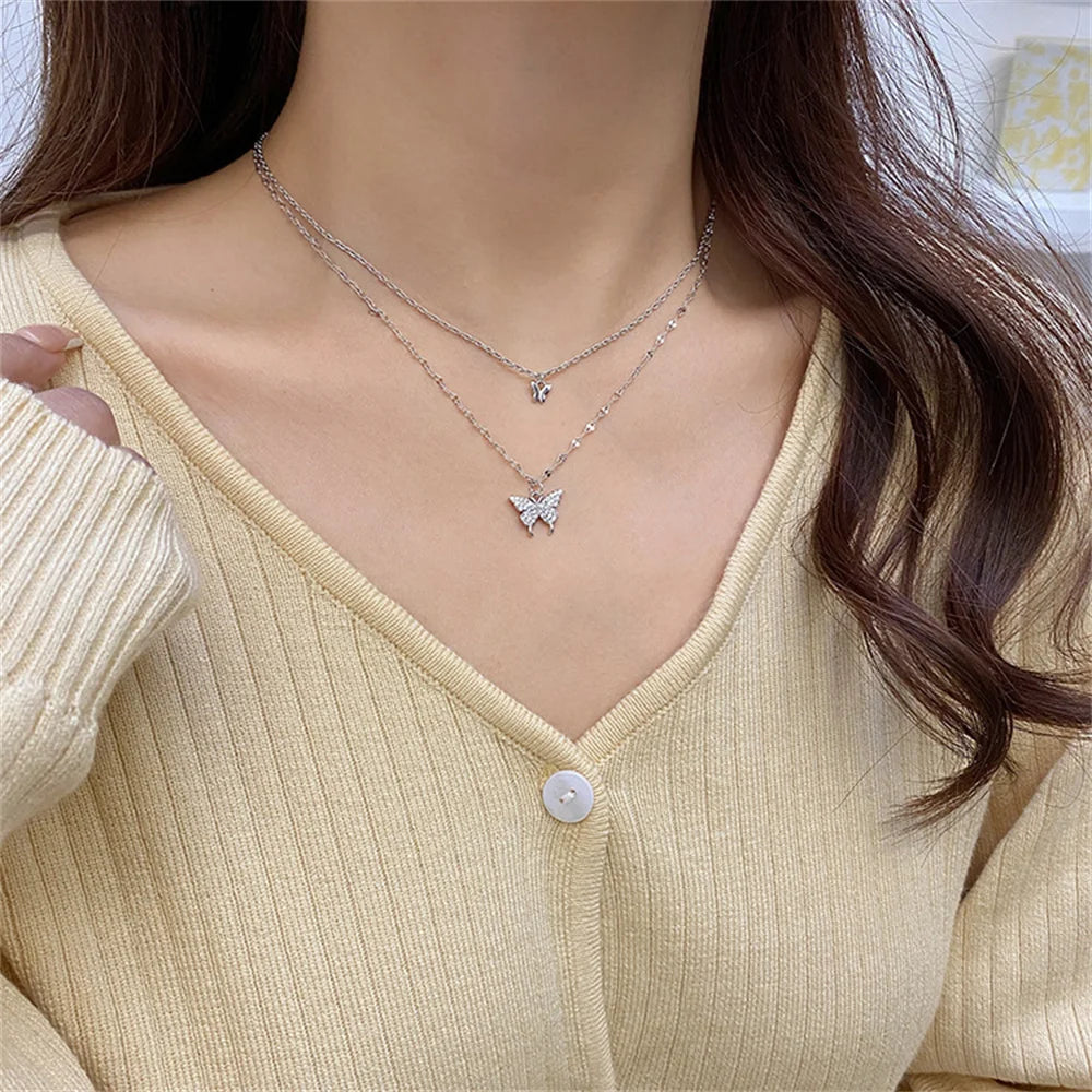 Whispering Butterfly Necklace