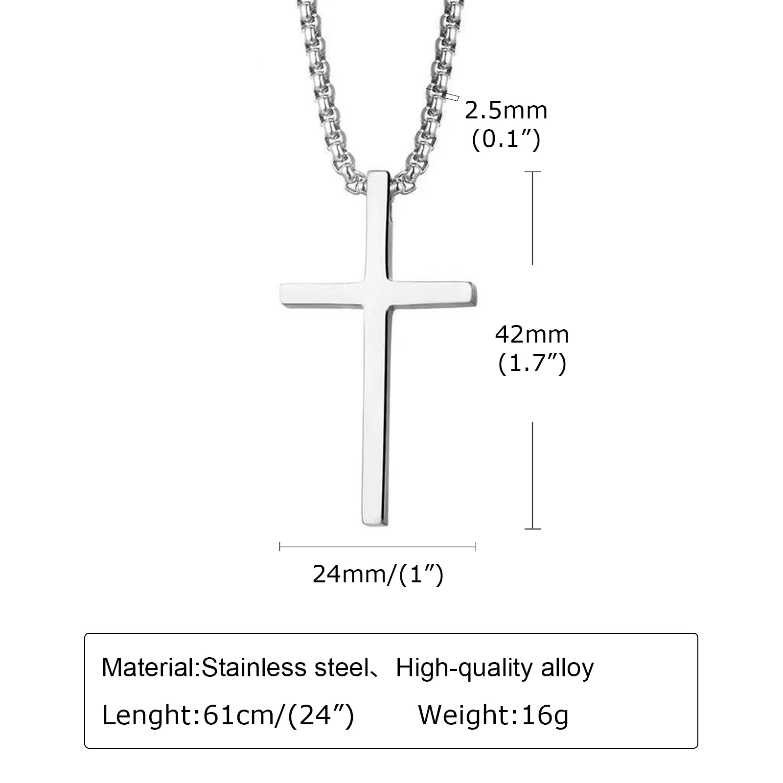 Pure Faith Cross Necklace