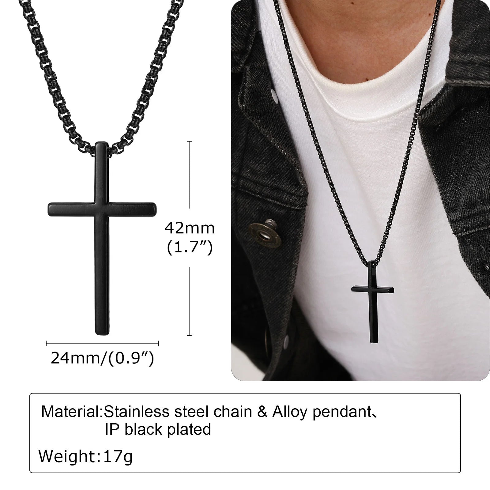 Pure Faith Cross Necklace