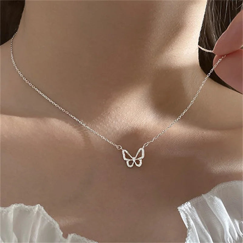 Whispering Butterfly Necklace