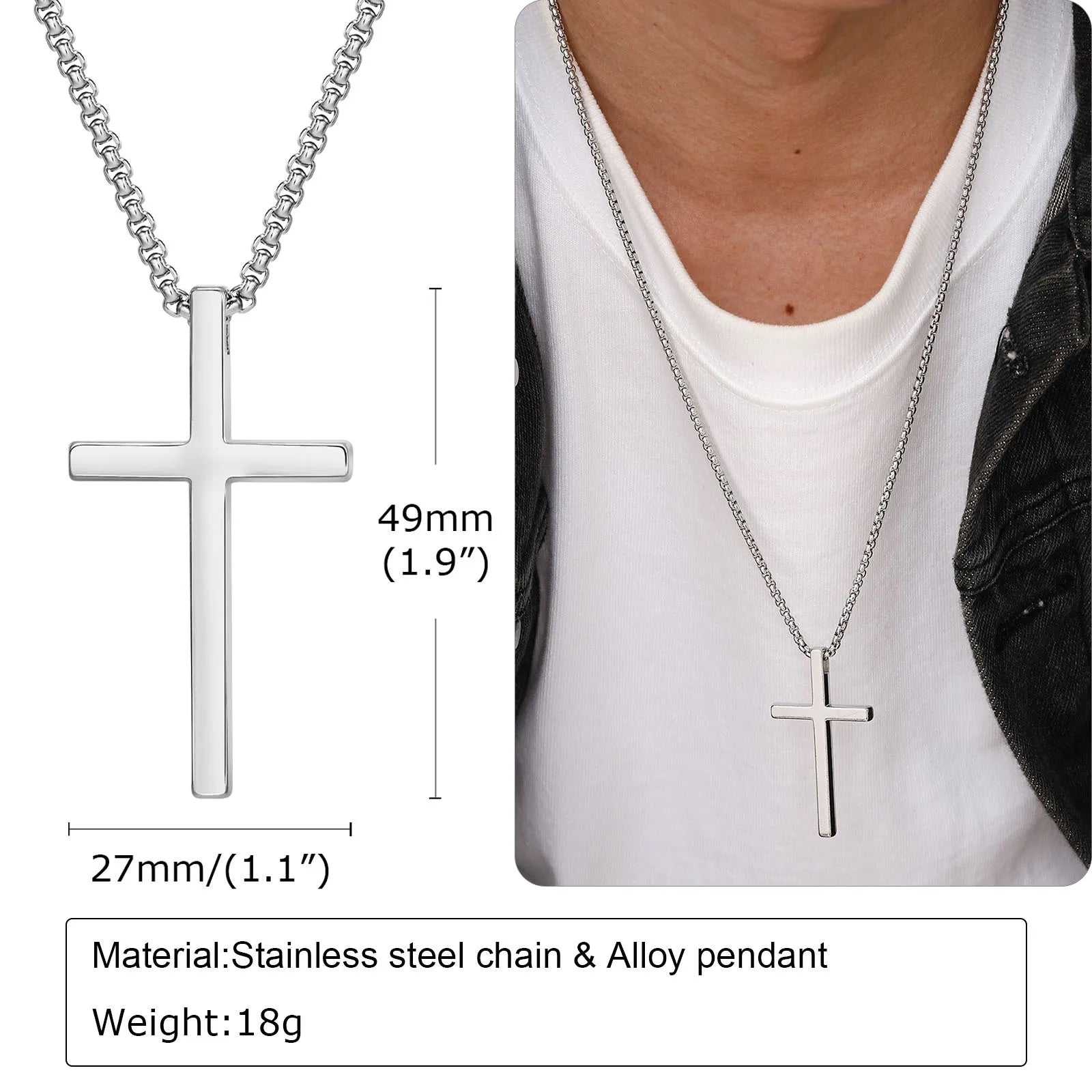 Pure Faith Cross Necklace