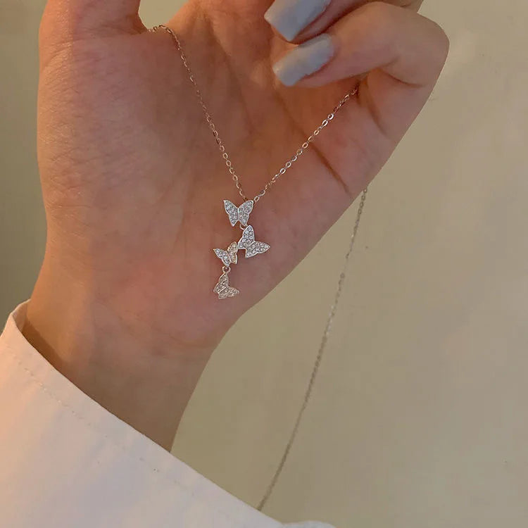 Whispering Butterfly Necklace