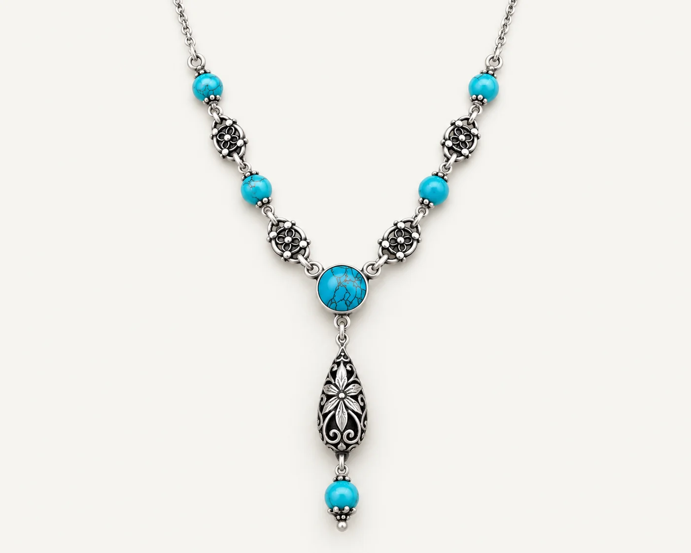 Oxidized Arabic Fa Allahu Khairun Hafizan Necklace (Copy)